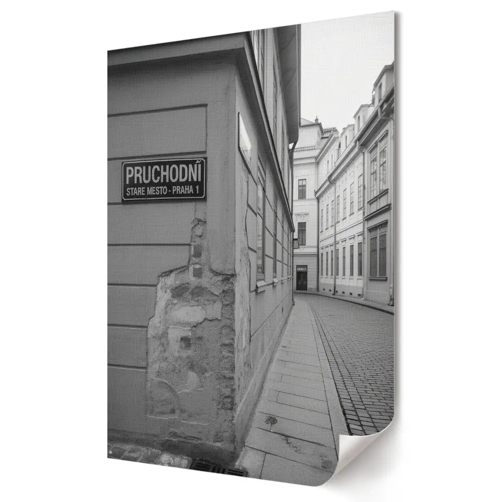 Prága óvárosának varázsa plakátnyomat