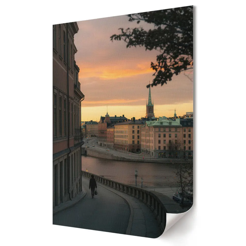 Naplemente Stockholm felett plakát