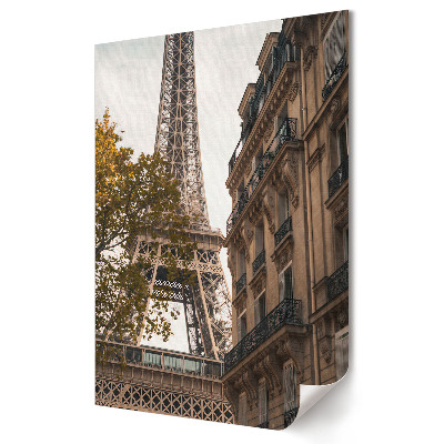 Párizs varázsa fali poszter az Eiffel-toronnyal őszi hangulatban