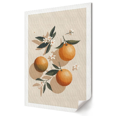 citrusfélék virágos díszítéssel