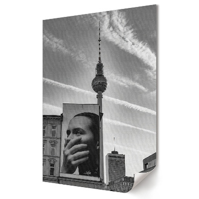 Plakát nyomtatás Berlin fekete-fehérben
