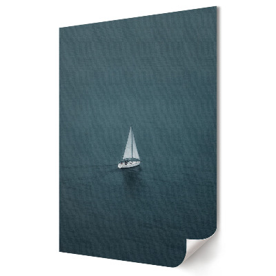 Béke a vízen vitorlás faliposzter