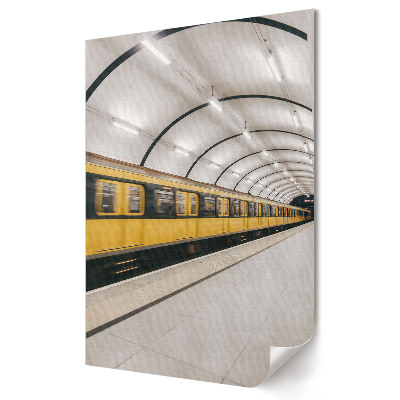 Plakát nyomtatás Az aranyvonat a modern metróban