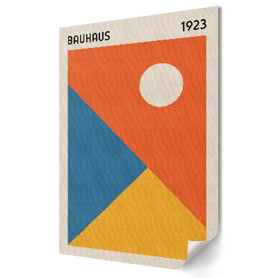 Fali poszter Bauhaus 1923: Színek és geometria