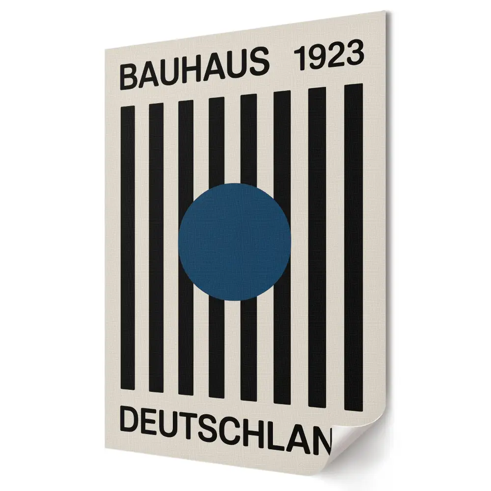 Bauhaus 1923 Művészet és design Németországban plakát nyomtatás