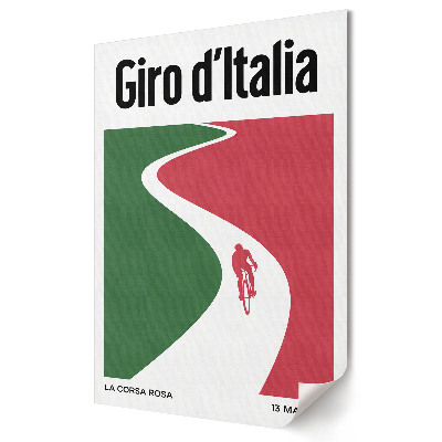 Giro d'Italia A kerékpározás útja a dicsőséghez plakát