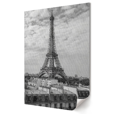 Eiffel-torony fekete-fehér poszter nyomtatás