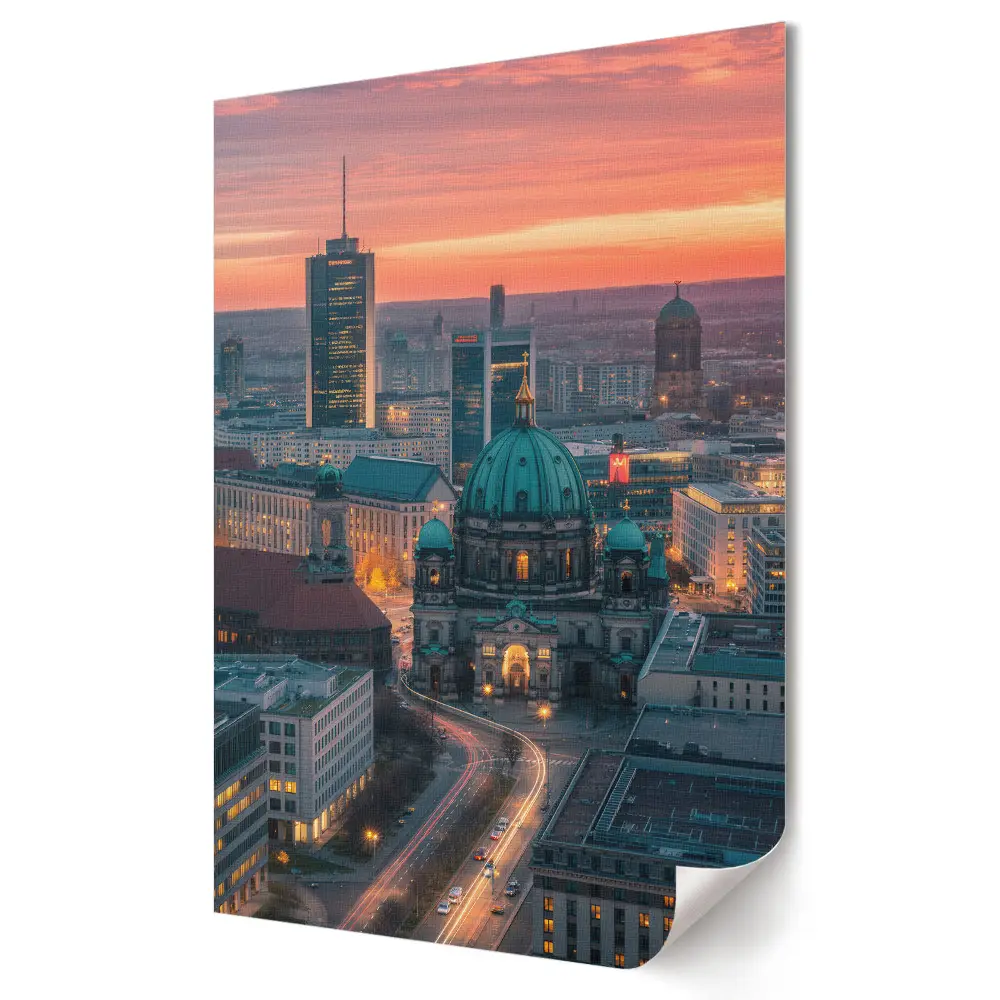 Naplemente Berlin felett plakát