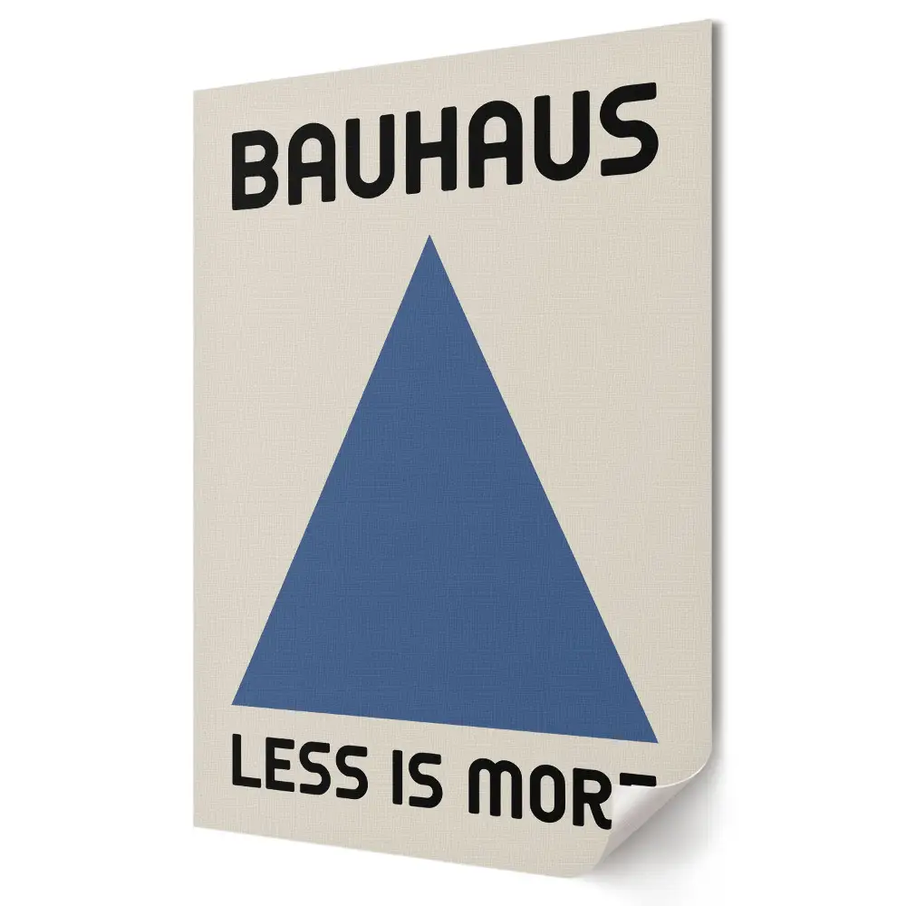 Bauhaus minimalista stílusú plakátnyomat