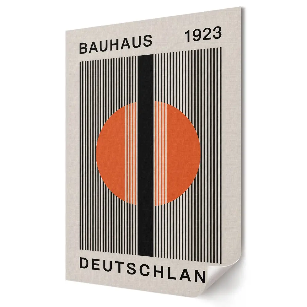 Bauhaus 1923 Geometria és szín fali poszter