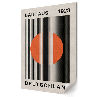 Fali poszter Bauhaus 1923: Geometria és szín