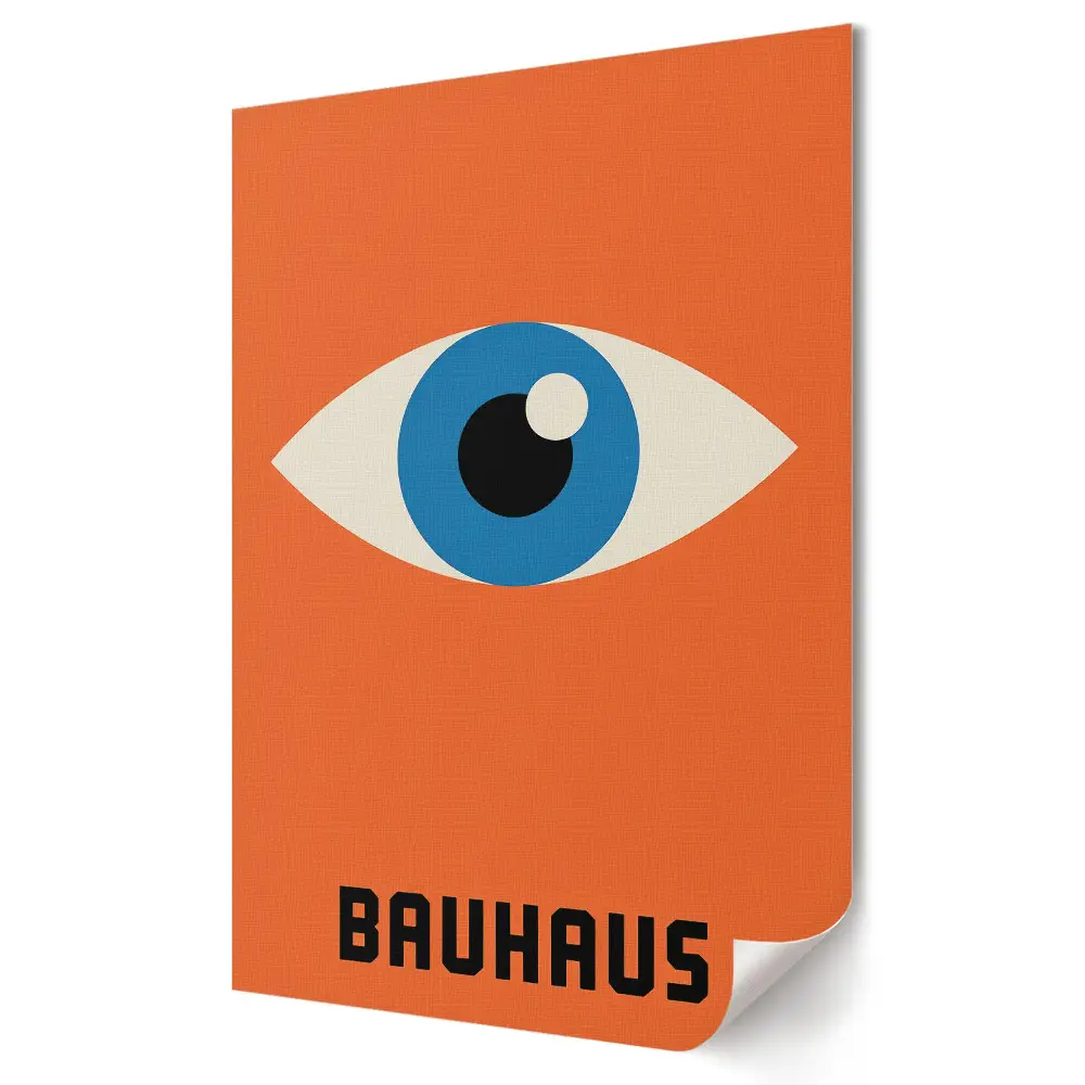 Bauhaus művészeti és design poszter