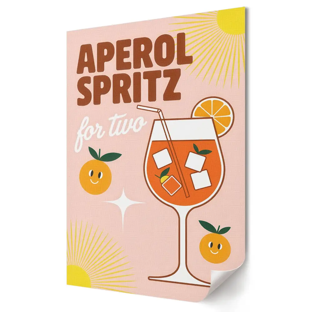 Aperol Spritz poszter két személyre