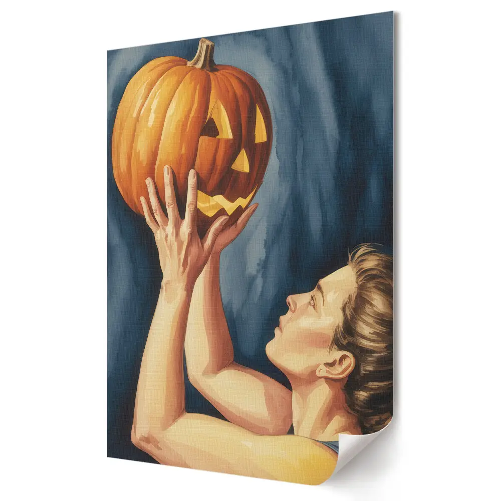 Halloween öröme és a tökök rejtélye poszter