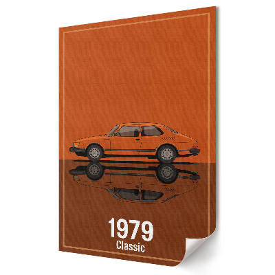 Plakát poszter Klasszikus autó 1979-ből