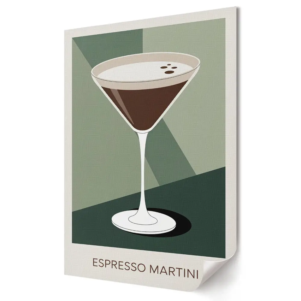 Az Espresso Martini eleganciája poszter