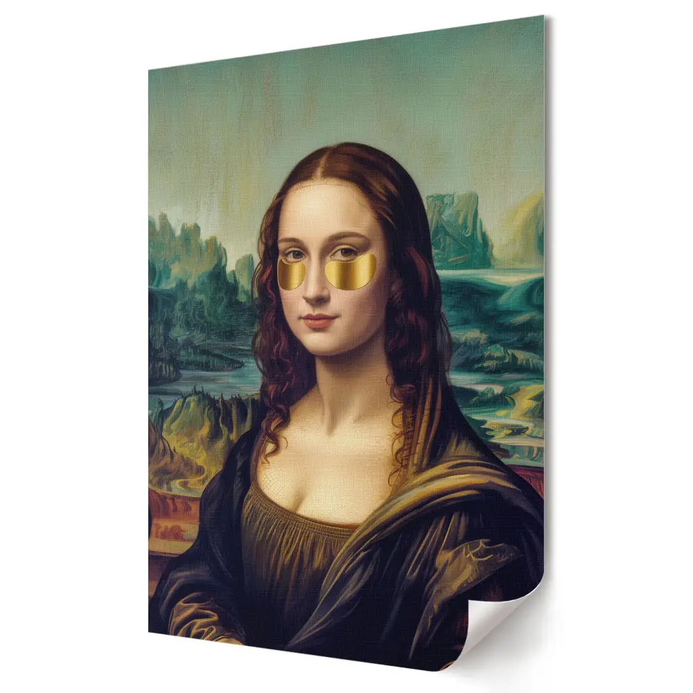 Modern stílusú Mona Lisa fali poszter