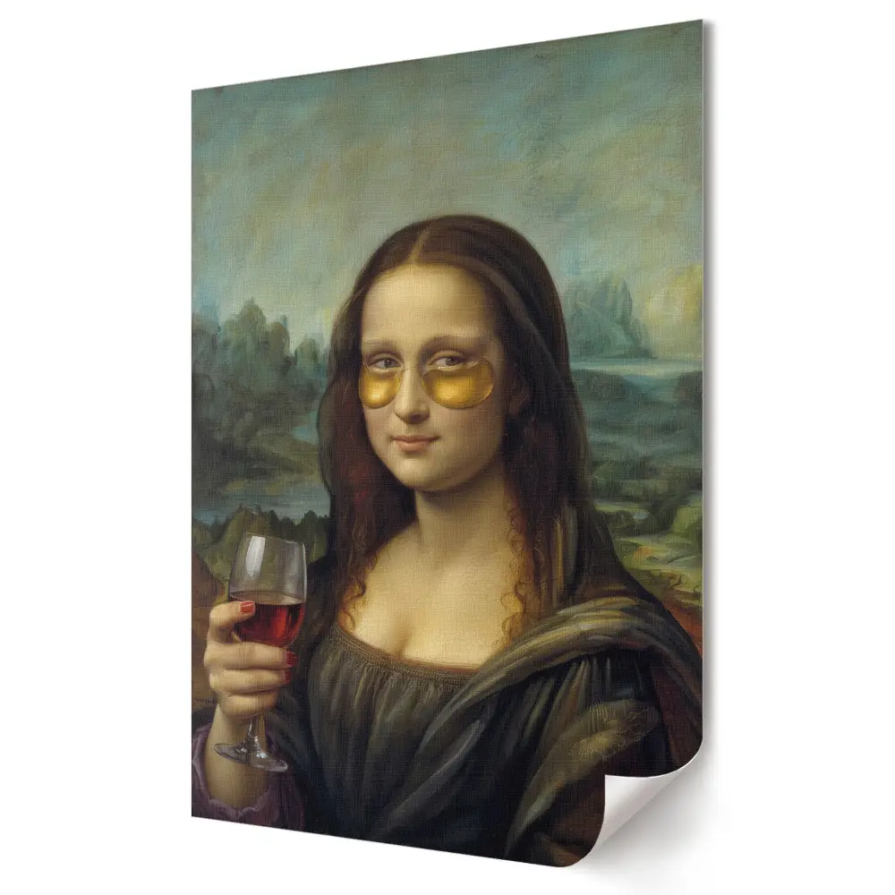 Mona Lisa modern stílusú poszter