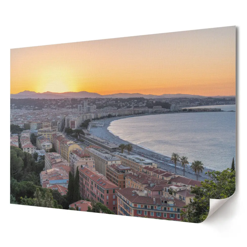 Naplemente Nizza felett plakát