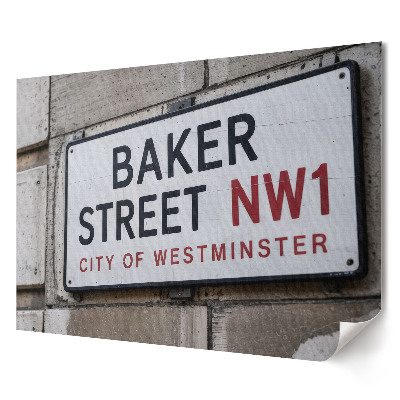 Retro poszter Baker Street Westminsterben