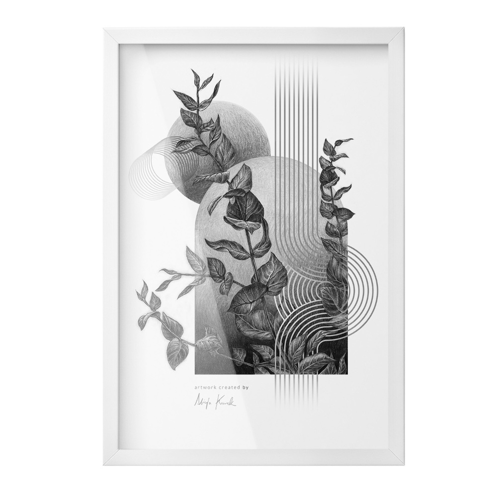 Fehér fénykép képkeret 40x60 cm