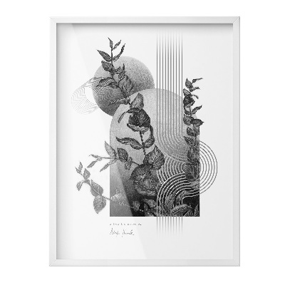 Fehér fali képkeret 60x80 cm