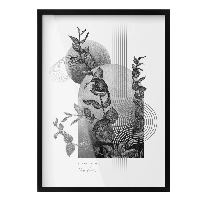 Fekete fénykép képkeret 50x70 cm