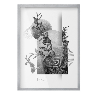 Ezüst fénykép képkeret 50x70 cm