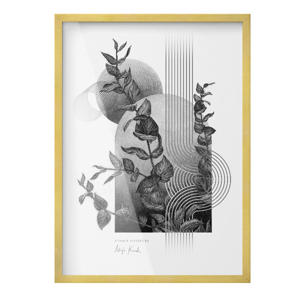 Arany plakátkeret 50x70 cm