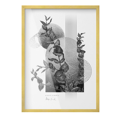 Arany plakátkeret 50x70 cm