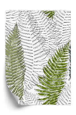 Tapéta Páfránylevél