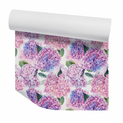 Dekor tapéta Akvarell hortenzia virág