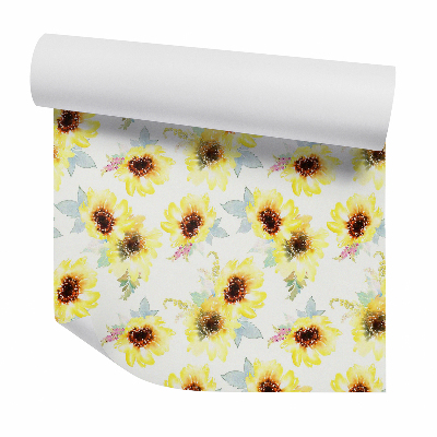 Fotótapéta falra Pasztell napraforgó