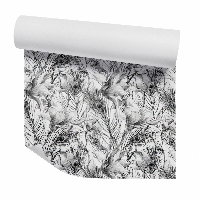 Zidna tapeta Növények akvarell vázlat