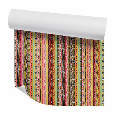 Foto tapeta Díszítő függőleges színes minták