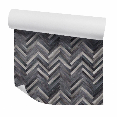 Fotótapéta falra Díszes szürke fa panelek