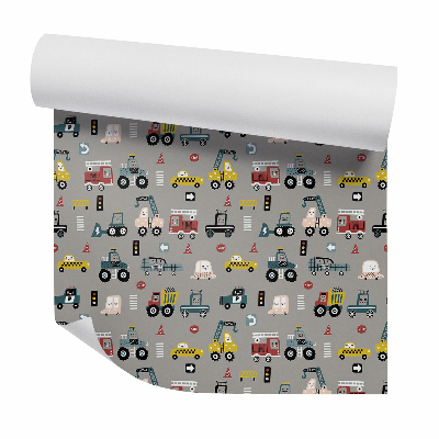 Fotótapéta falra Vicces járművek sötét jelei