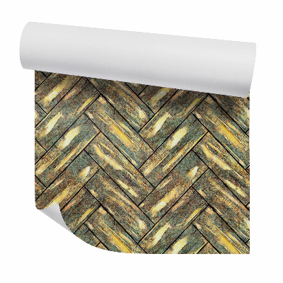 Zidna tapeta Megvilágított fa panelek