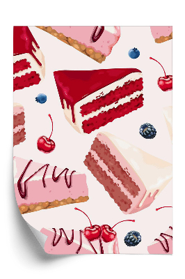 Tapéta Torta és sütemény