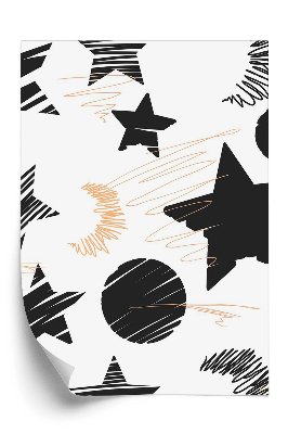 Öntapadó tapéta Csillagok és holdak