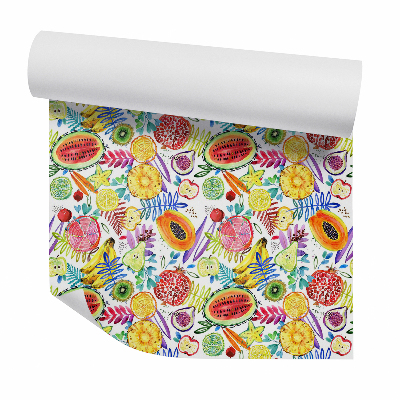 Modern tapéta Gyümölcs kerékpáros