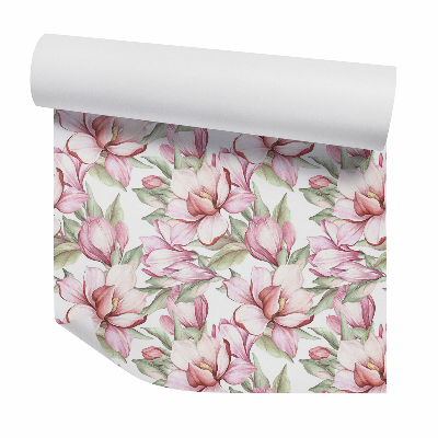 Zidna tapeta Finoman rózsaszín magnólia virágok