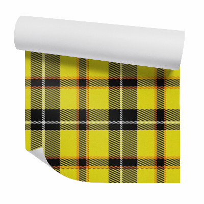 Öntapadós tapéta falra Clan tartan szövet