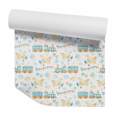 Dekor tapéta Pasztell színű gyerekjátékok