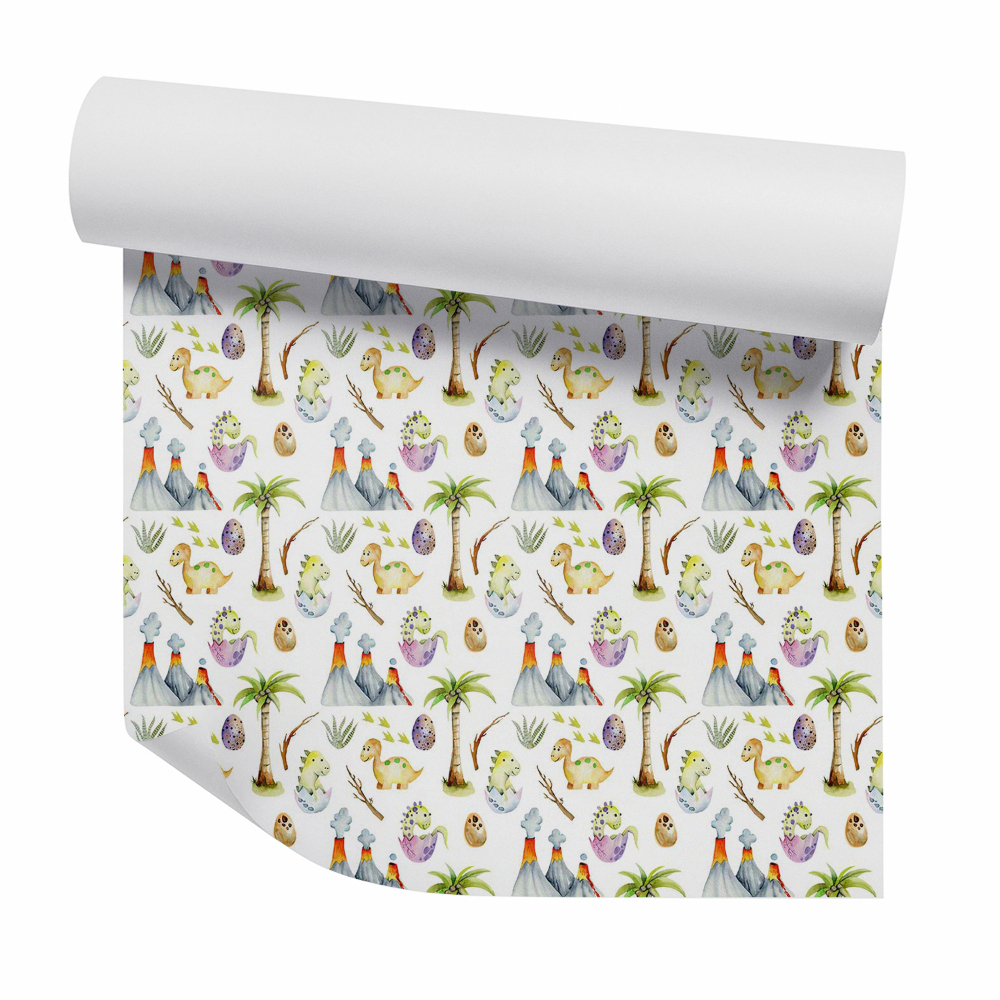 Fotótapéta falra Dinoszaurusz korszak baba minták