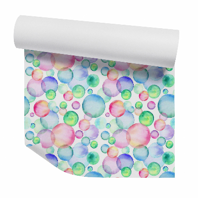 Foto tapeta Színes térbeli buborékok