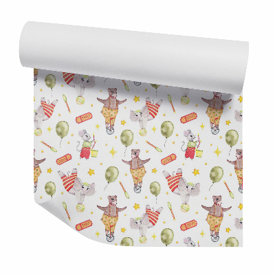 Modern tapéta Cirkuszi állatok előadás közben