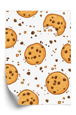 Öntapadó tapéta Süti csokoládéval