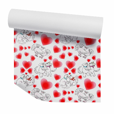 Modern tapéta Szerelmes állatok