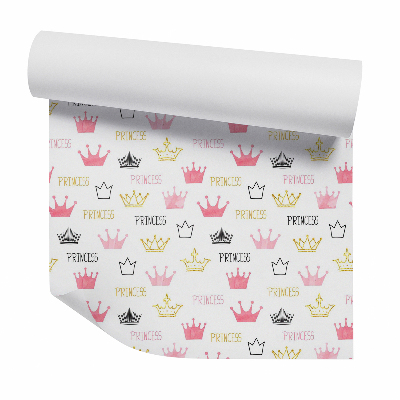 Foto tapeta Színes koronák hercegnőknek